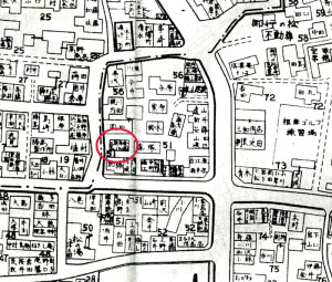 金馬宅地図